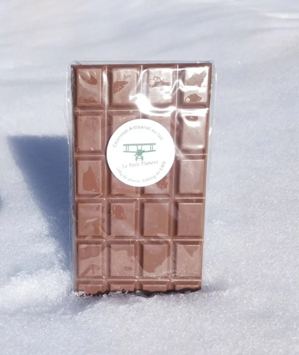 Chocolat au lait Artisanal au CBD